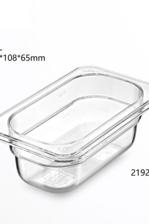 BAC GASTRO EN POLYCARBONATE GN 1/9 P65 OZTI 8310.19065.00 X 1PC
