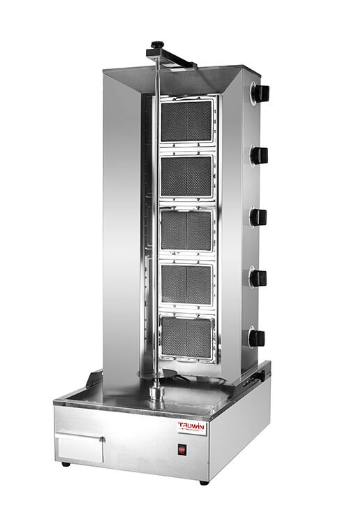 APPAREIL CHAWARMA 4 FEUX SANS TOURNE BROCHE REMTA D08Z X 1